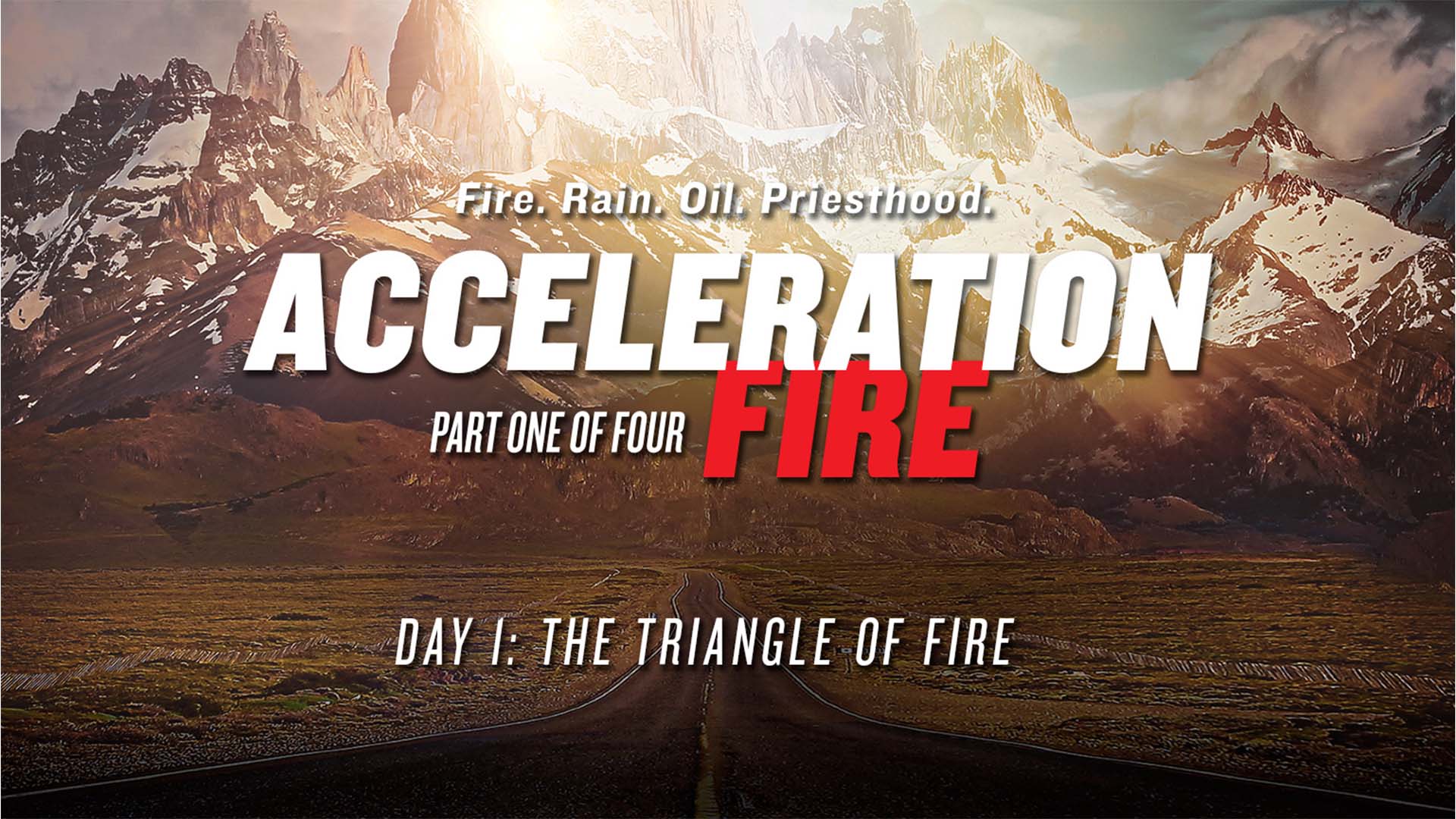 Featured image for “DAY 1 – The Triangle of Fire”