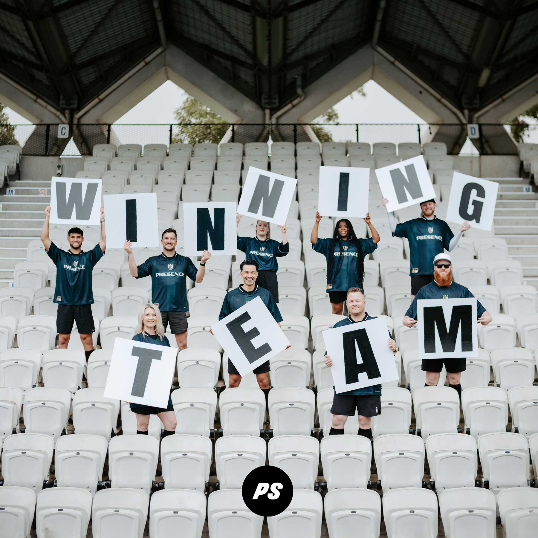 Album Cover for Winning Team - Live